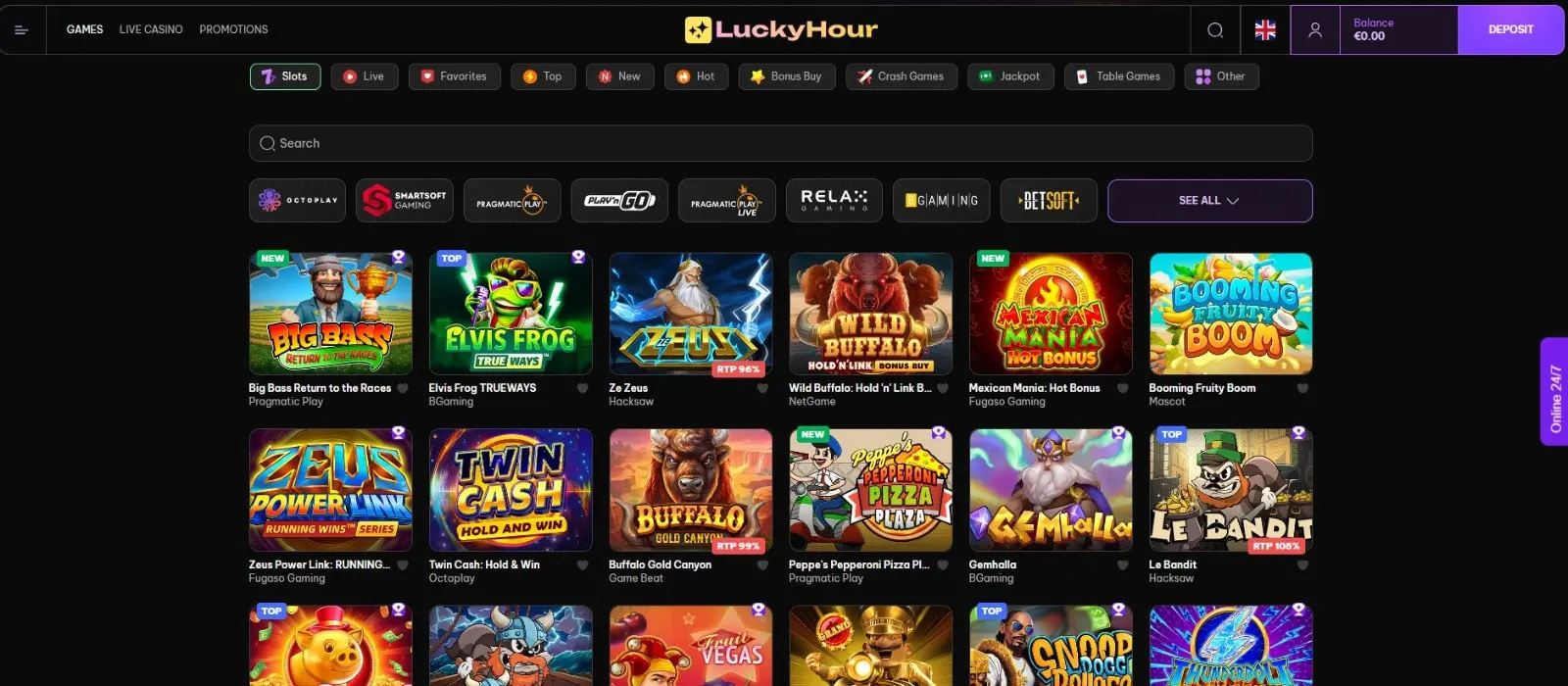 luckyhour casino